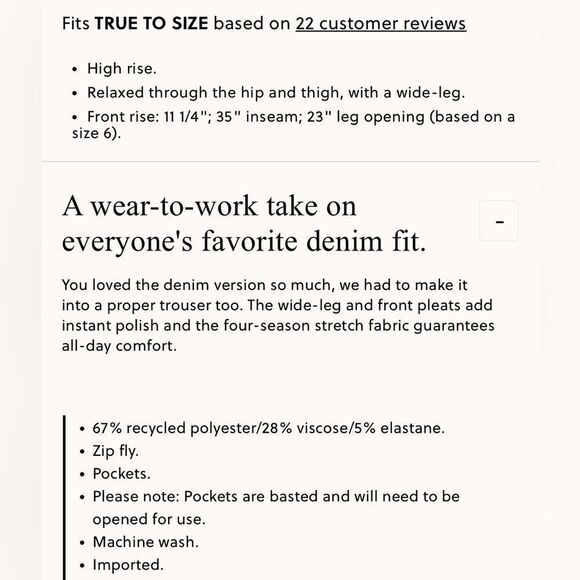 NWT J CREW wide-leg trouser in four-season stretch in BLACK - Picture 8 of 10